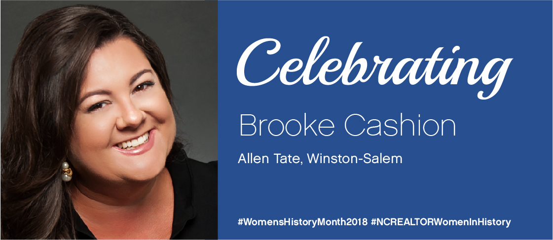Celebrating Brooke Cashion for National Women's History Month